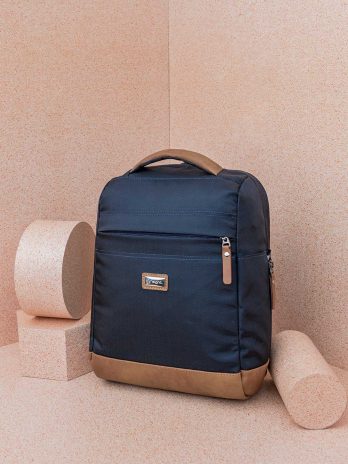 Morral Mediano Inntule Anti-robo Impermeable Azul